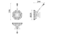 Spojka, větrák chladiče MAHLE CFC 273 000P