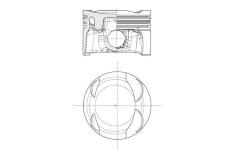 Píst MAHLE 028 PI 00188 000