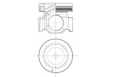 Píst MAHLE 037 PI 00155 000