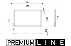 Chladič, elektromotor MAHLE CRE 11 000P