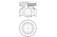 Píst MAHLE 007 PI 00178 000