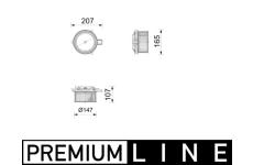 vnitřní ventilátor MAHLE AB 436 000P