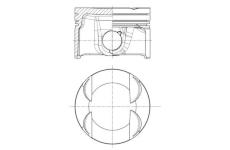 Píst MAHLE 028 PI 00184 000