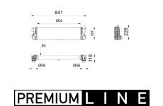 Chladič turba MAHLE CI 742 000P