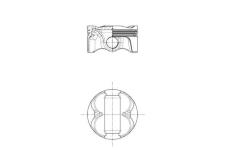 Píst MAHLE 503 PI 00100 000