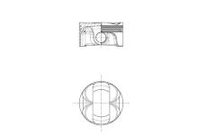 Píst MAHLE 503 PI 00101 000