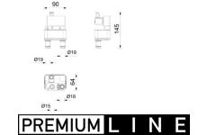 Chladicí jednotka (chiller) MAHLE ACH 8 000P
