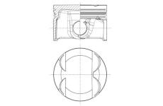 Piest MAHLE 028 PI 00185 000