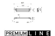 Chladič turba MAHLE CI 748 000P