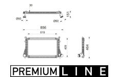 Chladič turba MAHLE CI 745 000P