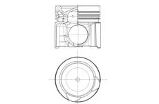 Piest MAHLE 213 PI 00108 000