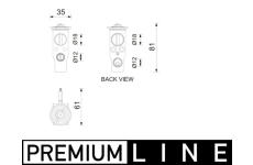 Expanzní ventil, klimatizace MAHLE AVE 211 000P