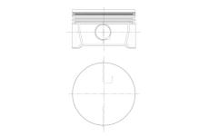 Piest MAHLE 028 PI 00126 000