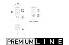 Expanzní ventil, klimatizace MAHLE AVE 210 000P