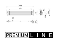 Chladic nizke teploty, chladic plniciho vzduchu MAHLE CIR 31 000P