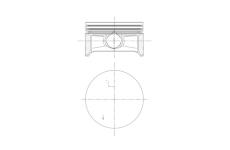 Piest MAHLE 081 PI 00122 000