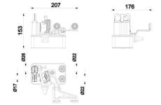Chladicí jednotka (chiller) MAHLE ACH 14 000P