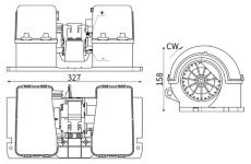vnitřní ventilátor MAHLE AB 31 000S