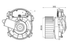 vnitřní ventilátor MAHLE AB 295 000S