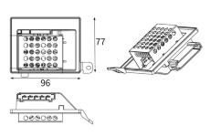 Odpor, vnitřní tlakový ventilátor MAHLE ABR 86 000S