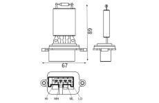 Odpor, vnitřní tlakový ventilátor MAHLE ABR 88 000S