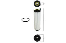 Olejový filter MAHLE OX 1366D