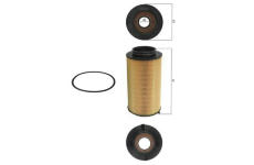 Olejový filter MAHLE OX 1385D