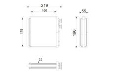 Výměník tepla, vnitřní vytápění MAHLE AH 386 000P
