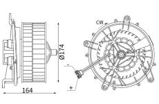 vnitřní ventilátor MAHLE AB 56 000S
