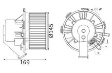 vnitřní ventilátor MAHLE AB 88 000S