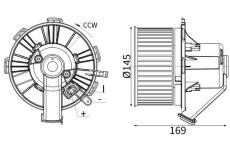 vnitřní ventilátor MAHLE AB 89 000S