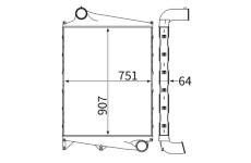Chladič turba MAHLE CI 128 000S