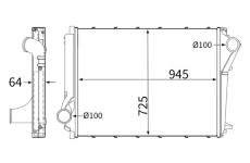 Chladič turba MAHLE CI 453 000S
