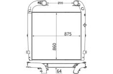 Chladič turba MAHLE CI 749 000S