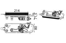 Chladič oleje, automatická převodovka MAHLE CLC 90 000S
