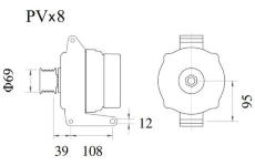 generátor MAHLE MG 1249