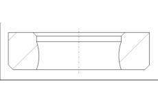 Sedlo ventilu MAHLE 227 SE 31336 000