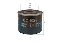 Olejový filtr MAHLE ORIGINAL OC 1026
