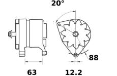 generátor MAHLE MG 446