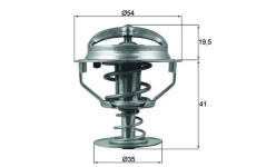 Termostat, chladivo MAHLE ORIGINAL TX 164 82D