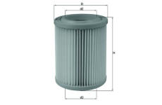 Vzduchový filter MAHLE LX 1768