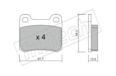Sada brzdových destiček, kotoučová brzda fri.tech. 094.0