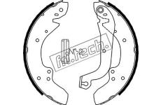 Sada brzdových čelistí fri.tech. 1034.083