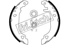 Sada brzdových čelistí fri.tech. 1034.090S