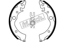 Sada brzdových čelistí fri.tech. 1044.018