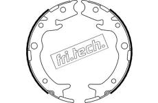 Sada brzdových čelistí, parkovací brzda fri.tech. 1044.023
