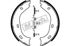 Sada brzdových čelistí, parkovací brzda fri.tech. 1052.116K