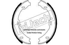 Sada brzdových čelistí, parkovací brzda fri.tech. 1052.128