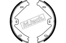 Sada brzdových čelistí, parkovací brzda fri.tech. 1052.137