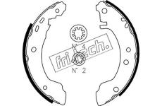 Sada brzdových čelistí fri.tech. 1067.184